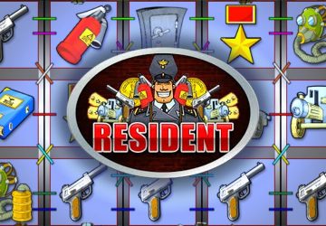 Игровой автомат Resident в 1Win Casino